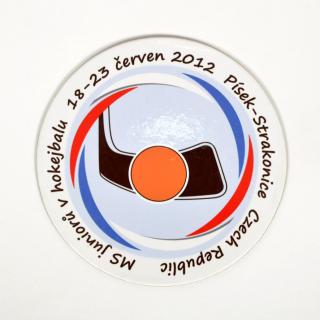 Pivní tácek kulatý  MS 2012 - CZ verze