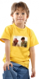 Tričko dětské 1x potisk - barevné  